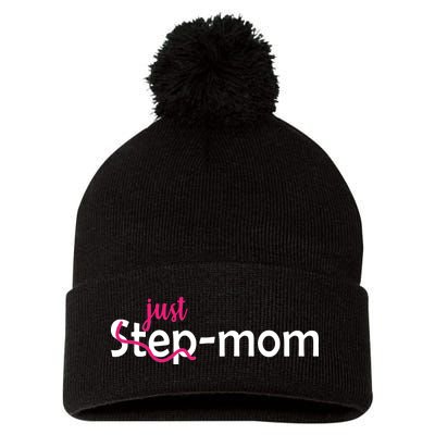 Just Mom Step Mother Pom Pom 12in Knit Beanie