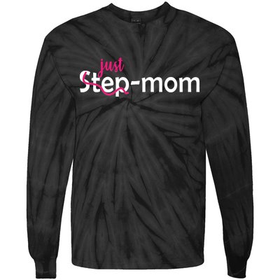 Just Mom Step Mother Tie-Dye Long Sleeve Shirt