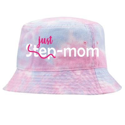 Just Mom Step Mother Tie-Dyed Bucket Hat