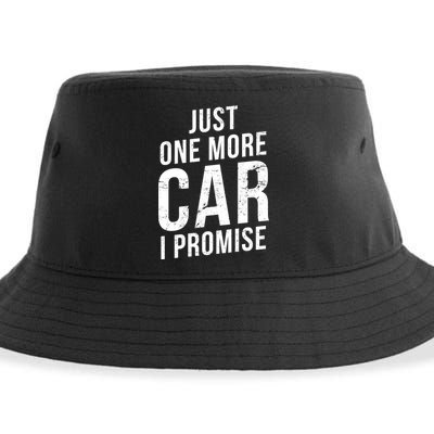 Just One More Car I Promise Sustainable Bucket Hat