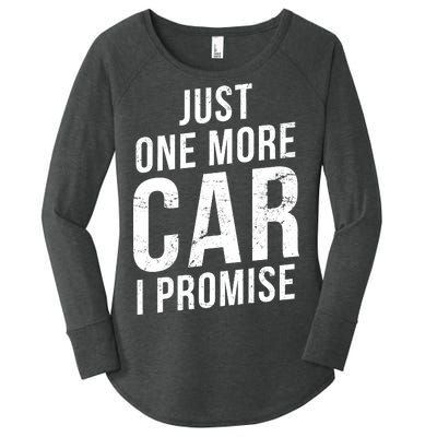 Just One More Car I Promise Women's Perfect Tri Tunic Long Sleeve Shirt