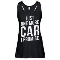 Just One More Car I Promise Ladies Essential Flowy Tank