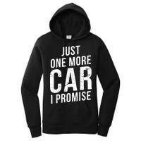 Just One More Car I Promise Women's Pullover Hoodie