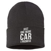 Just One More Car I Promise Sustainable Knit Beanie