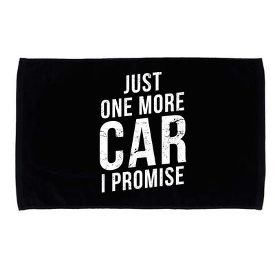 Just One More Car I Promise Microfiber Hand Towel