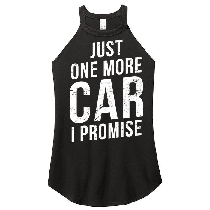 Just One More Car I Promise Women's Perfect Tri Rocker Tank