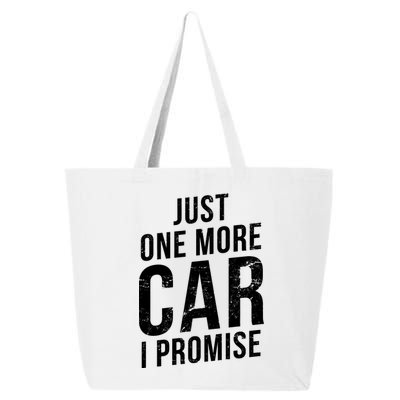 Just One More Car I Promise 25L Jumbo Tote