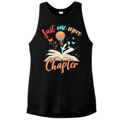 Just One More Chapter Ladies PosiCharge Tri-Blend Wicking Tank