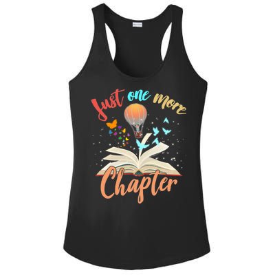 Just One More Chapter Ladies PosiCharge Competitor Racerback Tank