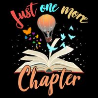 Just One More Chapter Cropped Pullover Crew