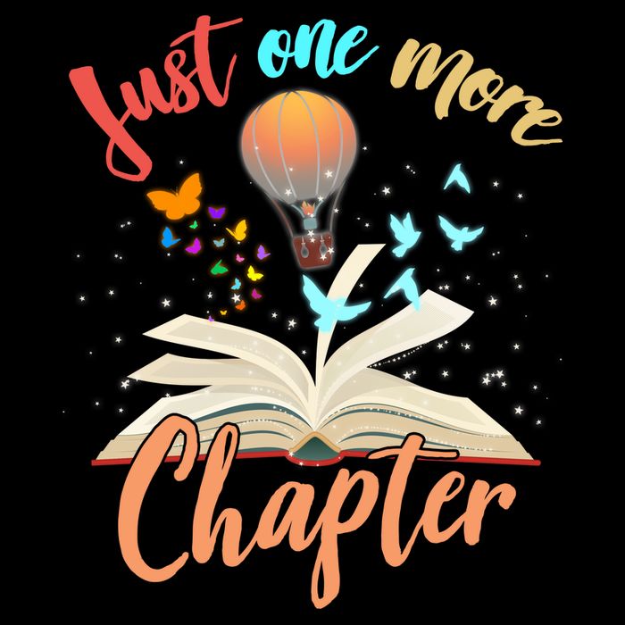 Just One More Chapter Cropped Pullover Crew