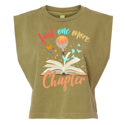 Just One More Chapter Garment-Dyed Women's Muscle Tee