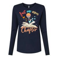 Just One More Chapter Womens Cotton Relaxed Long Sleeve T-Shirt