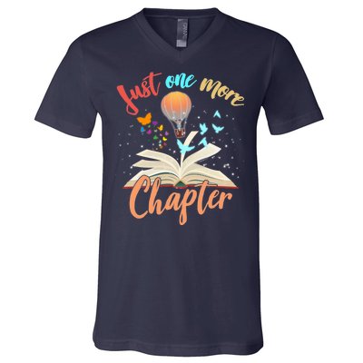 Just One More Chapter V-Neck T-Shirt