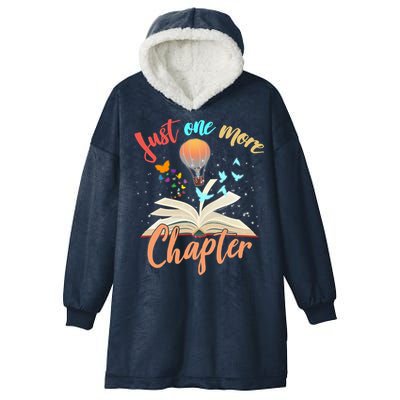 Just One More Chapter Hooded Wearable Blanket