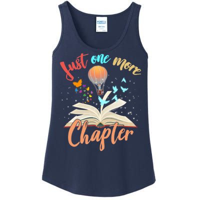 Just One More Chapter Ladies Essential Tank