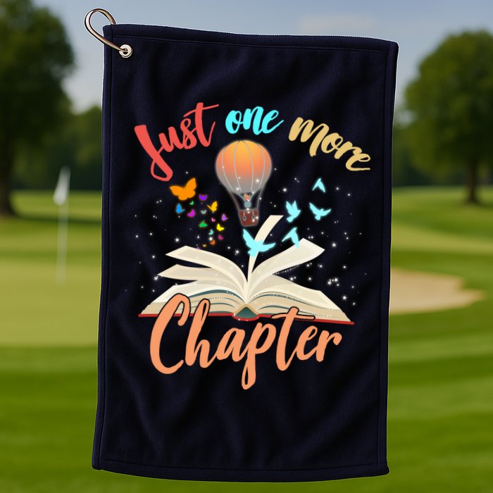 Just One More Chapter Golf Towel