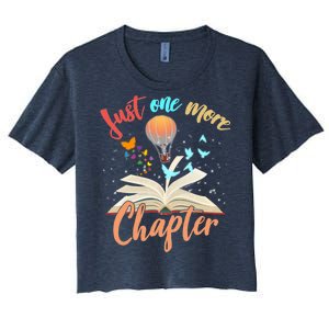 Just One More Chapter Women's Crop Top Tee