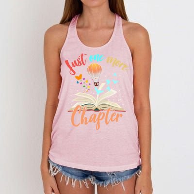 Just One More Chapter Women's Knotted Racerback Tank