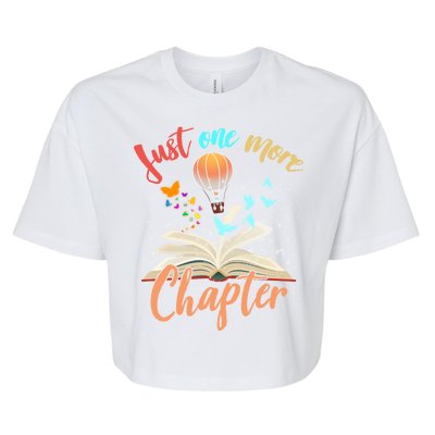 Just One More Chapter Bella+Canvas Jersey Crop Tee