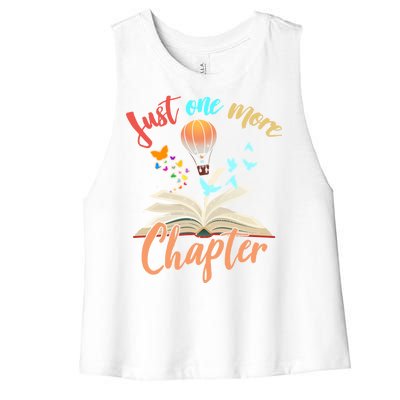 Just One More Chapter Women's Racerback Cropped Tank