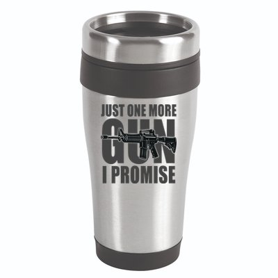 Just one more gun I promise 16oz Travel Tumbler