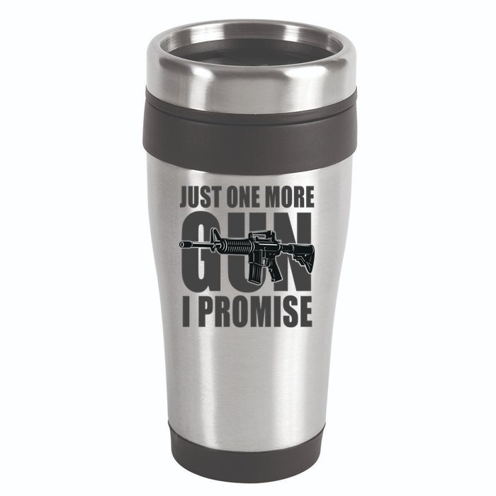 Just one more gun I promise 16oz Travel Tumbler