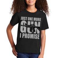 Just one more gun I promise Kids T-Shirt