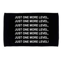 Just One More Level Game Microfiber Hand Towel