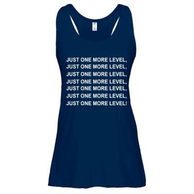 Just One More Level Game Ladies Essential Flowy Tank