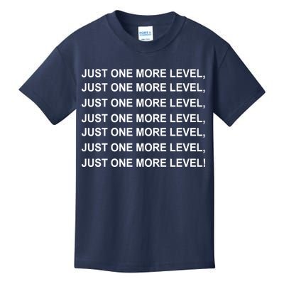 Just One More Level Game Kids T-Shirt