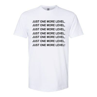 Just One More Level Game Softstyle CVC T-Shirt