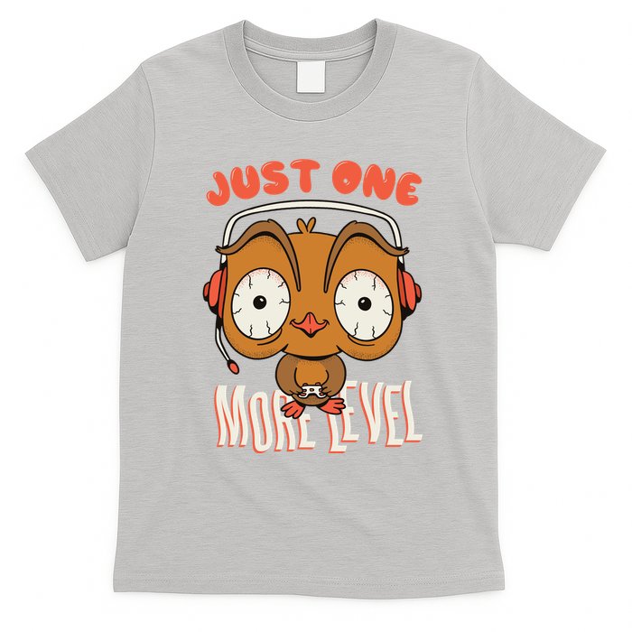 Just One More Level Owl T-Shirt