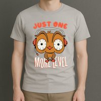 Just One More Level Owl T-Shirt