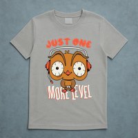 Just One More Level Owl T-Shirt