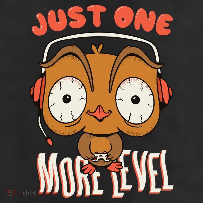 Just One More Level Owl 11oz C Handle Ceramic Mug