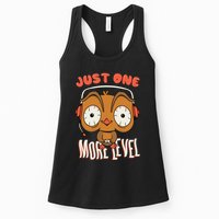 Just One More Level Owl Womens Tank Top