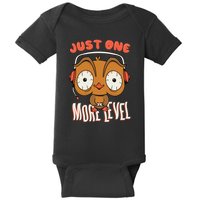Just One More Level Owl Baby Bodysuit