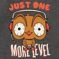 Just One More Level Owl Vector Backpack