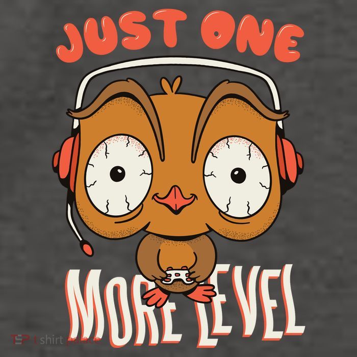 Just One More Level Owl Vector Backpack
