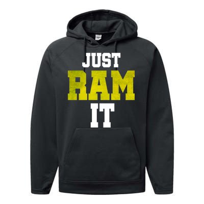 Just Ram It Performance Fleece Hoodie