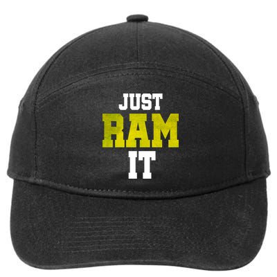 Just Ram It 7-Panel Snapback Hat