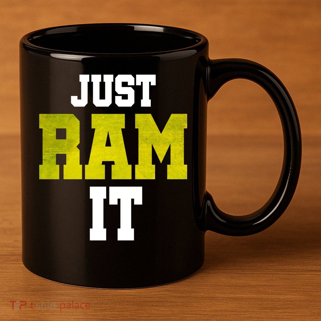 Just Ram It 11oz C Handle Ceramic Mug