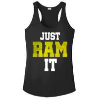 Just Ram It Ladies PosiCharge Competitor Racerback Tank