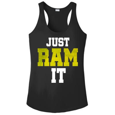 Just Ram It Ladies PosiCharge Competitor Racerback Tank