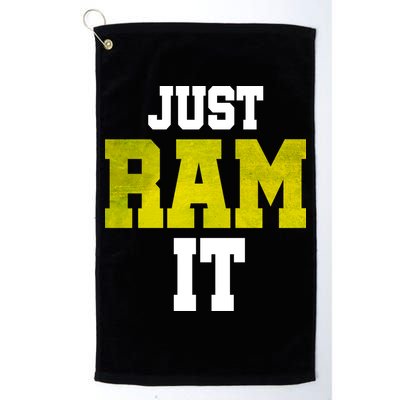 Just Ram It Golf Towel