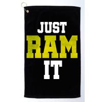 Just Ram It Golf Towel