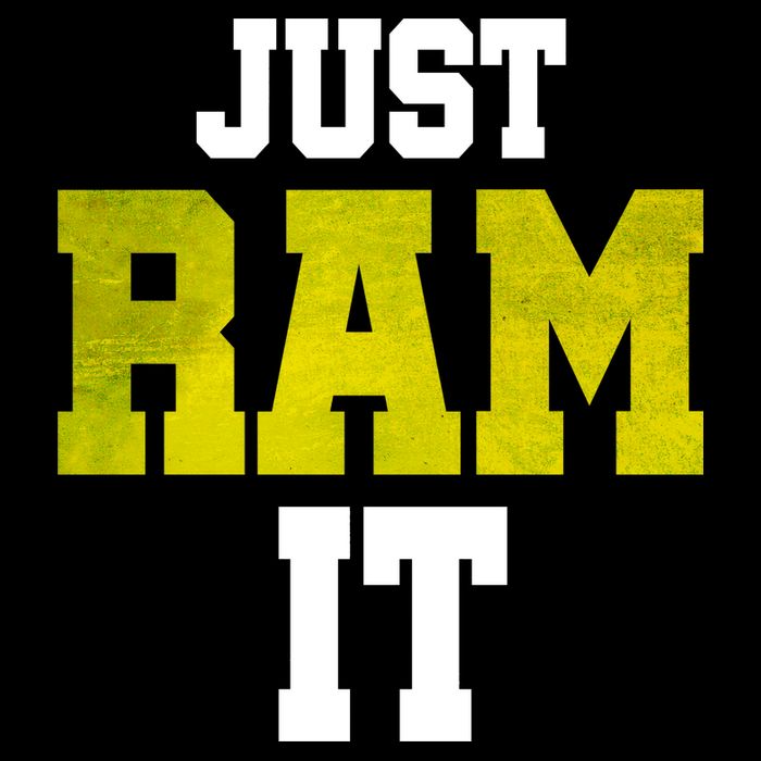 Just Ram It Women's Crop Top Tee
