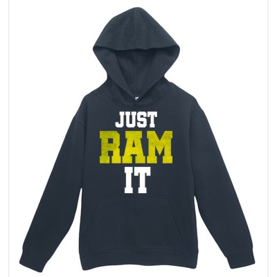 Just Ram It Urban Pullover Hoodie