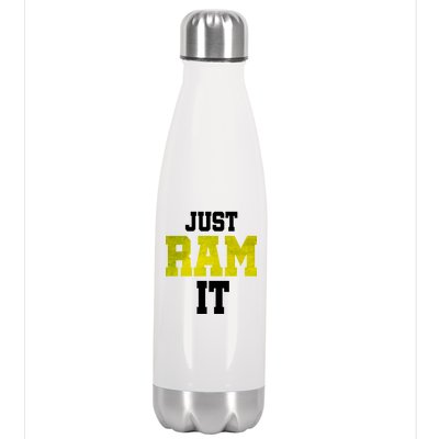 Just Ram It Stainless Steel Insulated Water Bottle